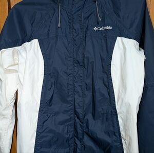 Columbia Navy and White Jacket